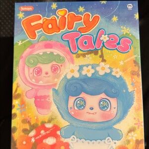 Q Kid Fairy Tales Blue and Pink Plush Blind box NEW
